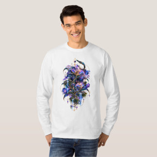 Camiseta Santuario de Floración Astral — Flora Cósmica Surr