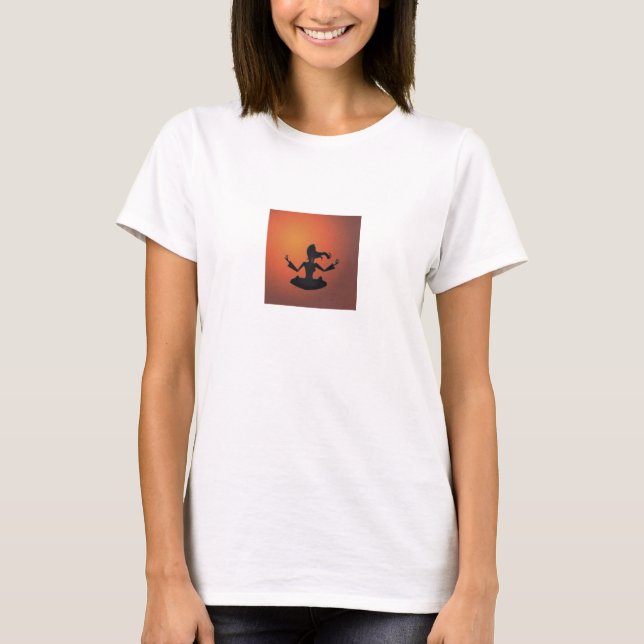 Camiseta santuario de meditación (Anverso)