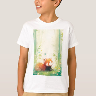 Camiseta Santuario de Panda Rojo