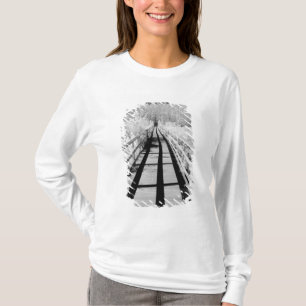 Camiseta Santuario de pantano de sacacorchos, pasarela, Flo