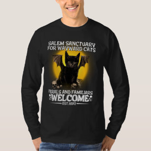 Camiseta Santuario Salem Para Ferias De Gatos De Guerra Y F