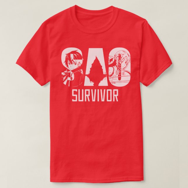 CAMISETA SAO SURVIVOR (Diseño del anverso)