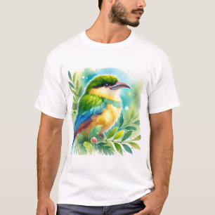 Camiseta Sapayoa bird 110924AREF124 - Watercolor
