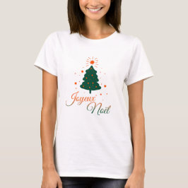 Camiseta Sapin rouge et vert 