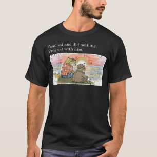 Camiseta Sapo se sentó e hizo nada, Rana se sentó con él
