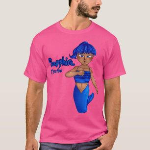 Camiseta Sapphire Birthstone Mermaid