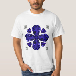 Camiseta Sapphire Diamond Art, Azul
