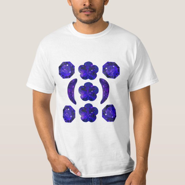 Camiseta Sapphire Gemstone Blue (Anverso)