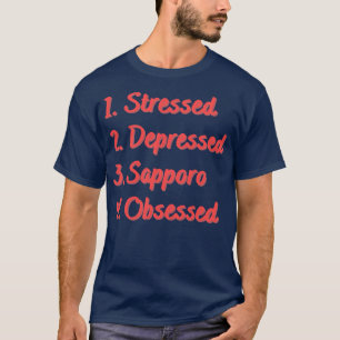 Camiseta Sapporo agudo y deprimido