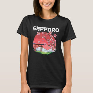 Camiseta Sapporo Kyokujitsuki Sakura Japón
