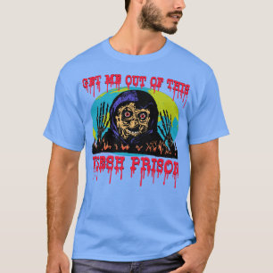 Camiseta Sáquenme De Esta Cárcel De Carne Graciosa Retro De