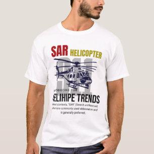 Camiseta SAR Helicóptero