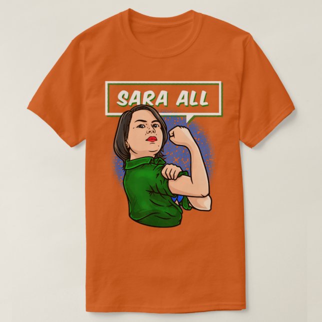 Camiseta Sara All Duterte Inday Philippines Pilipinas Davao (Diseño del anverso)