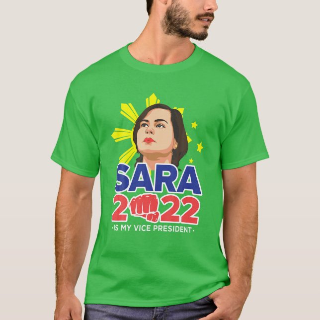 Camiseta Sara All VP 2022 Duterte Inday Vice President (Anverso)