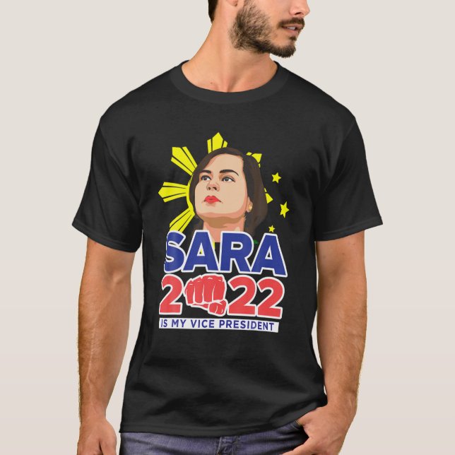 Camiseta Sara Vice President 2022 Duterte All VP Inday (Anverso)