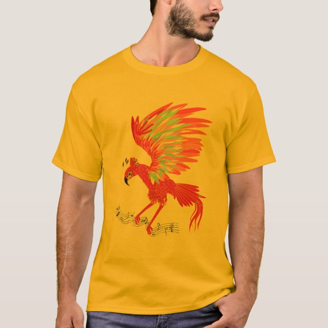 Camiseta Saradrei con el personal musical (Anverso)