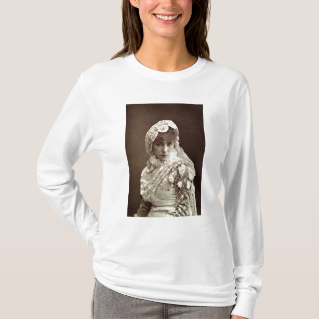 Camiseta Sarah Bernhardt en el papel de Marion Delorme (Anverso)