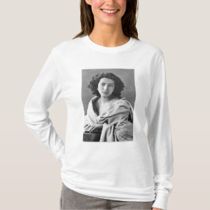 Camiseta Sarah Bernhardt en el traje, c.1860
