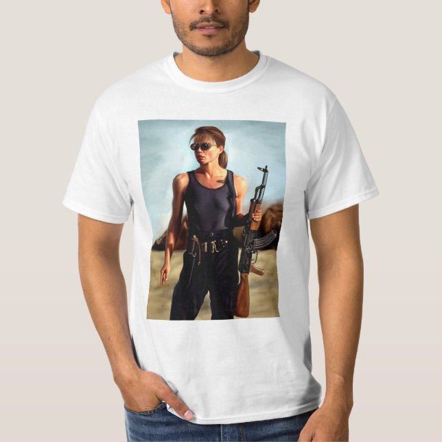 Camiseta Sarah Connor (Anverso)