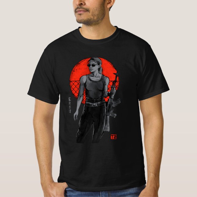 Camiseta Sarah connor classic (Anverso)