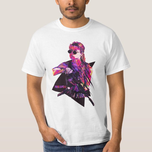 Camiseta Sarah connor retro (Anverso)