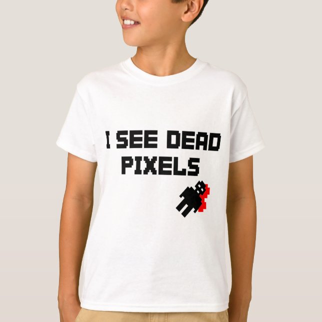 Camiseta Sarah Marshall Dead Pixels (Anverso)