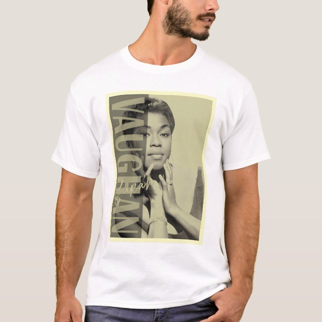 Camiseta Sarah Vaughan (Anverso)