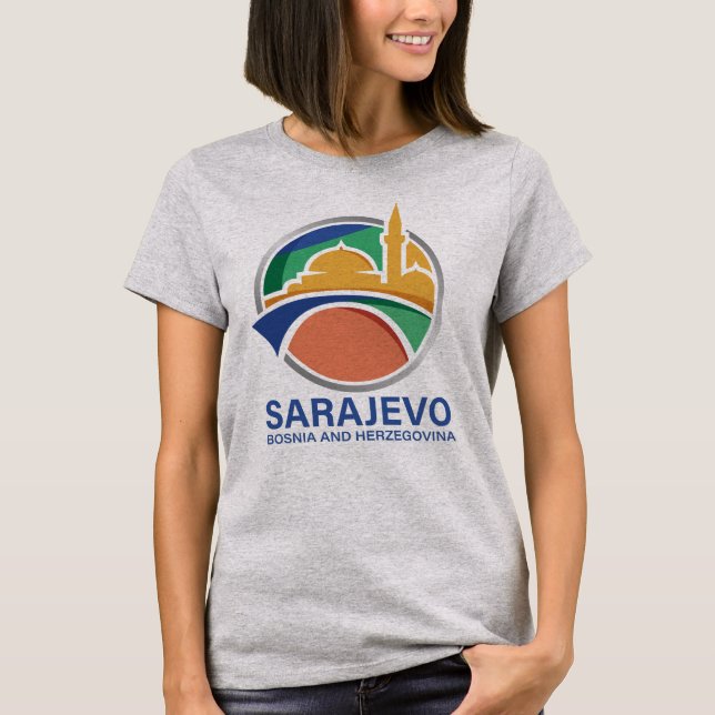 Camiseta Sarajevo Bosnia and Herzegovina (Anverso)