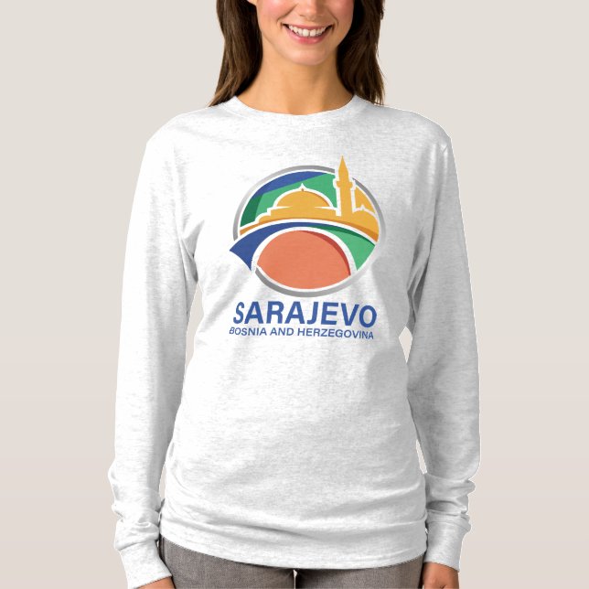 Camiseta Sarajevo Bosnia and Herzegovina (Anverso)