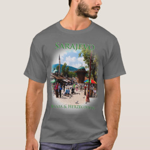 Camiseta Sarajevo Bosnia Herzegovina Plaza de la Paloma