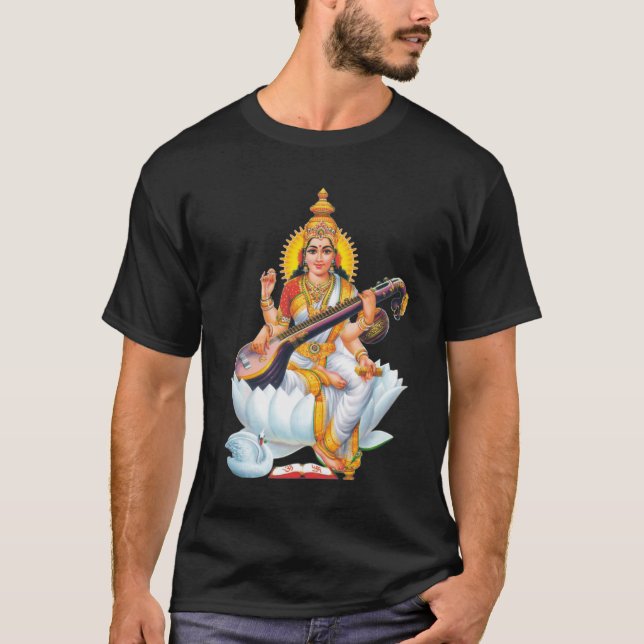 Camiseta SARASWATI DEVI friends (Anverso)