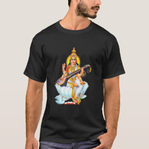 Camiseta Saraswati Yoga Tercer Ojo Isha Hindu Linga