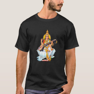 Camiseta Saraswati Yoga Tercer ojo Isha Hindu Linga