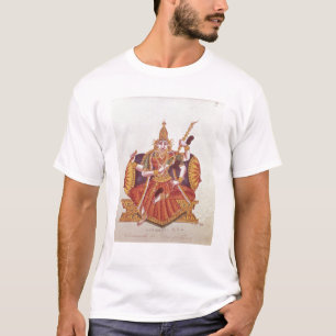 Camiseta Saratheswathee, diosa hindú del aprendizaje