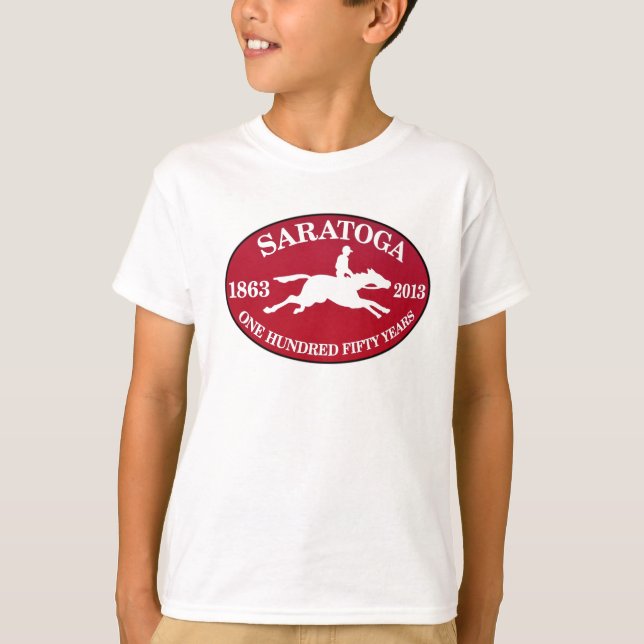 Camiseta Saratoga 150 (Anverso)