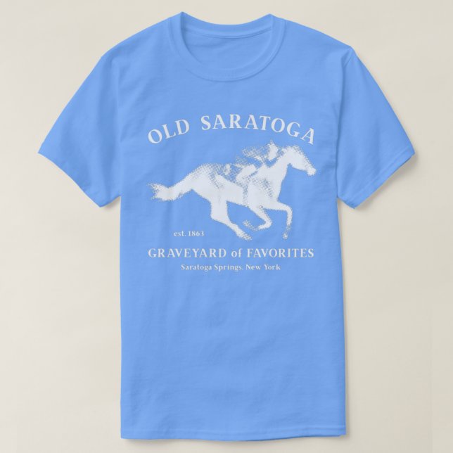 Camiseta Saratoga Antiguo (Diseño del anverso)