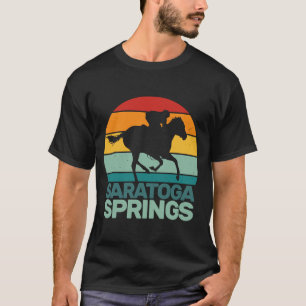 Camiseta Saratoga Springs Nueva York Toga Horse Carreras 3