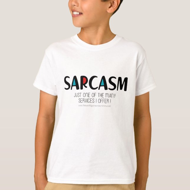Camiseta Sarcasm (Anverso)