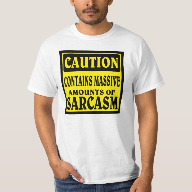 CAMISETA SARCASMO (Anverso)