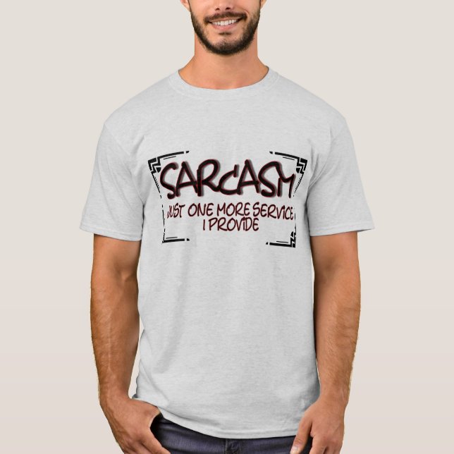 Camiseta Sarcasmo (Anverso)