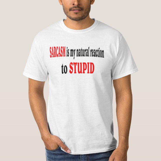 Camiseta Sarcasmo (Anverso)