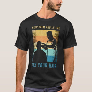 Camiseta Sarcasmo de estilista para un barbero y peluquero 