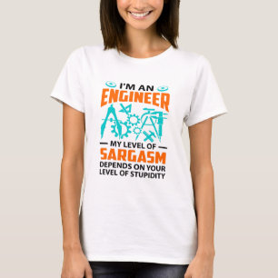 Camiseta Sarcasmo de ingeniería
