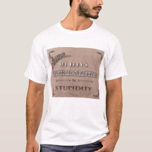 Camiseta Sarcasmo - la reacción natural del cuerpo a la