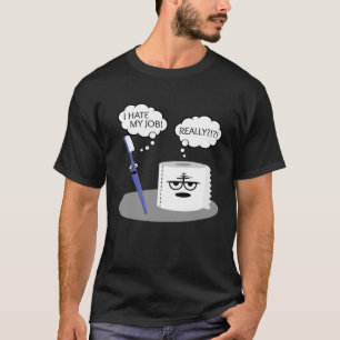 Camiseta Sarcasmo Odio Mi Trabajo Realmente Toilescas Pap