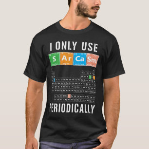 Camiseta Sarcasmo Periódico Sólo Uso Sarcasmo Periódicament