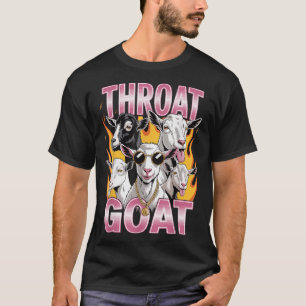 Camiseta Sarcasti gráfico para adultos ofensivo de garganta