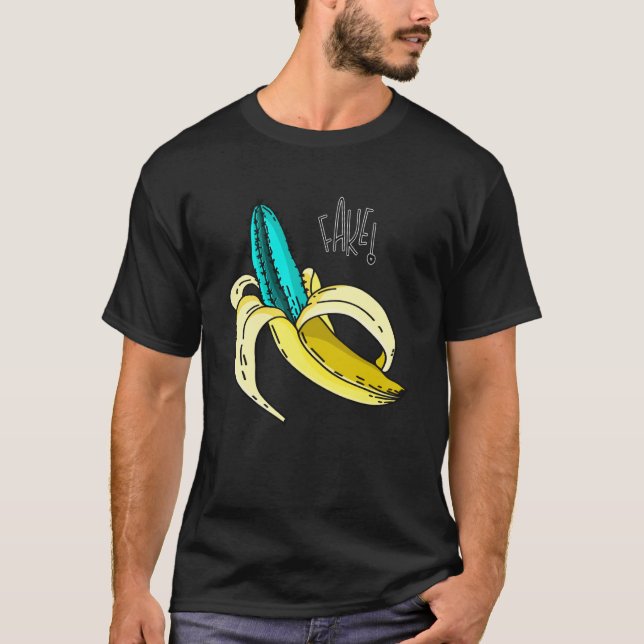 Camiseta Sarcastic Banana Outfit Illustration Graphic Desig (Anverso)