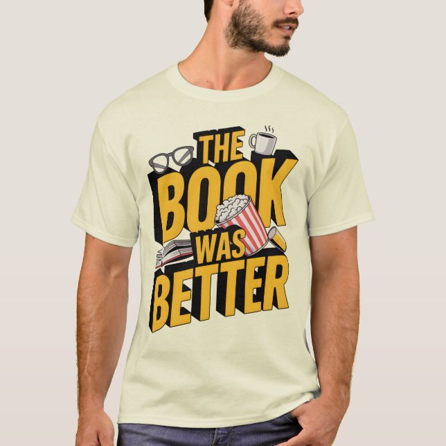 Camiseta Sarcastic Bibliophile Bold (Anverso)