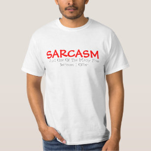 Camiseta sarcástica